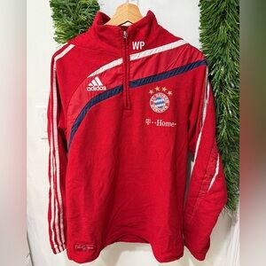 Adidas Bayern Munich Staff Issued terry Cloth Training Top